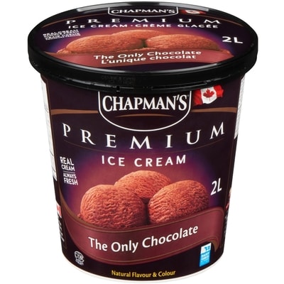Chapmans Premium The Only Chocolate Ice Cream  2 l, $0.35/100ml