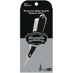 Classic Straight Razor, with 5 Razor Blades