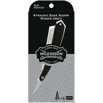 Wilkinson Sword Classic Straight Razor, with 5 Razor Blades 1 ea, $30.99/1ea