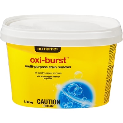 No Name Oxi-Burst Stain Remover 1.36 kg, $0.74/100g