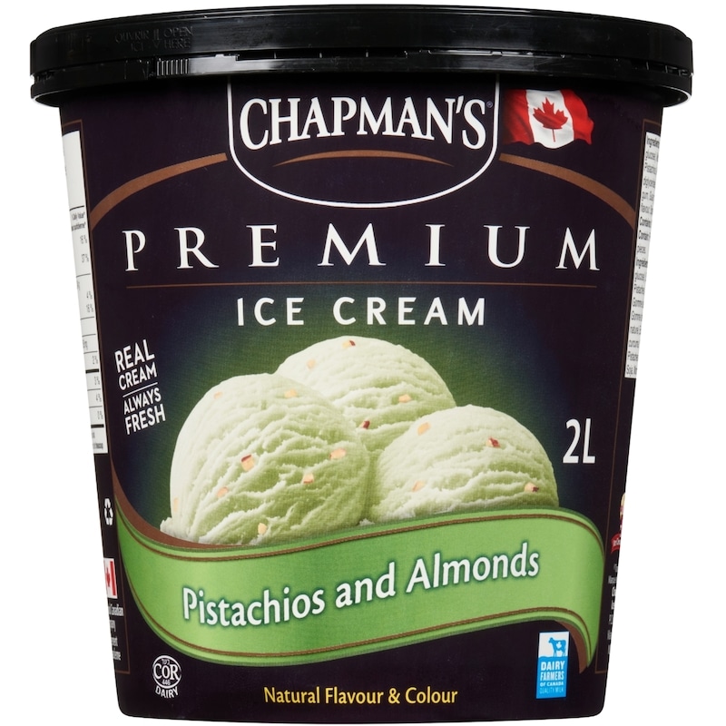 Premium Pistachios & Almonds Ice Cream