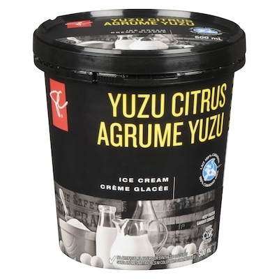 PC Black Label Yuzu Citrus Ice Cream 500 ml, $1.20/100ml