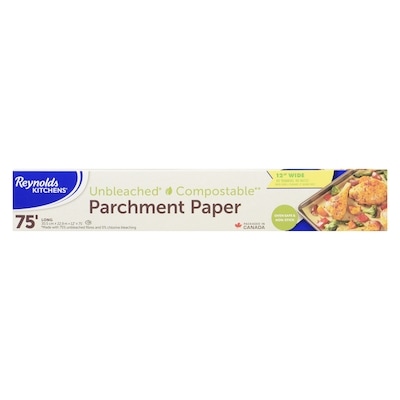 Unbleached Parchment Paper 30.5 cm x 22.9 m (75 ft)