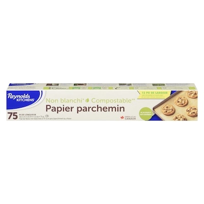 Reynolds Papier parchemin non blanchi 30,5 cm x 22,9 m 1 ea, 8,49 $/1ch