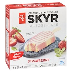 President's Choice Strawberry Skyr Icelandic-Style Lactose Free