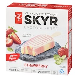President's Choice Strawberry Skyr Icelandic-Style Lactose Free