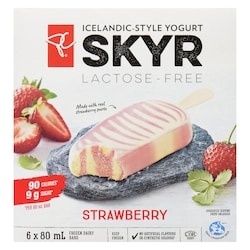 President's Choice Strawberry Skyr Icelandic-Style Lactose Free