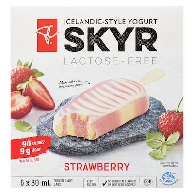 Strawberry Skyr Icelandic-Style Lactose Free Frozen Bars