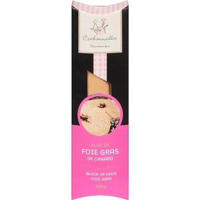 Plaisirs Gastronomiques COCHONNAILLES FOIE GRAS CANARD 200 g, 11,00 $/100g