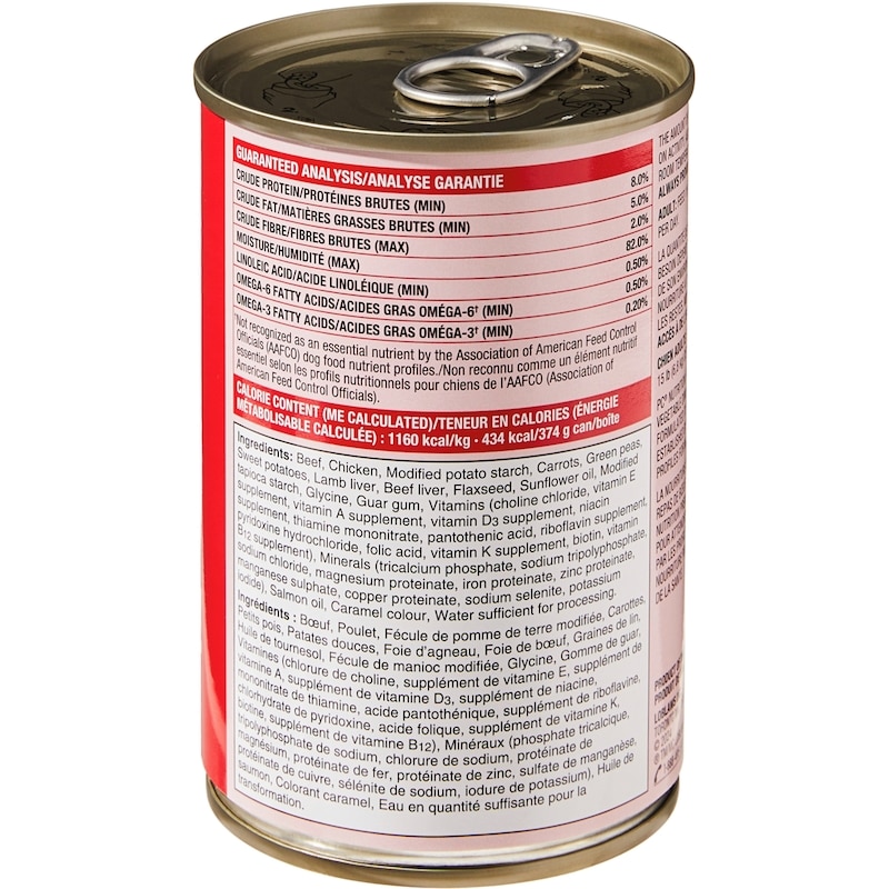 Nutrition First Beef, Chicken, and Vegetable Dinner in Gravy Premium Dog Food