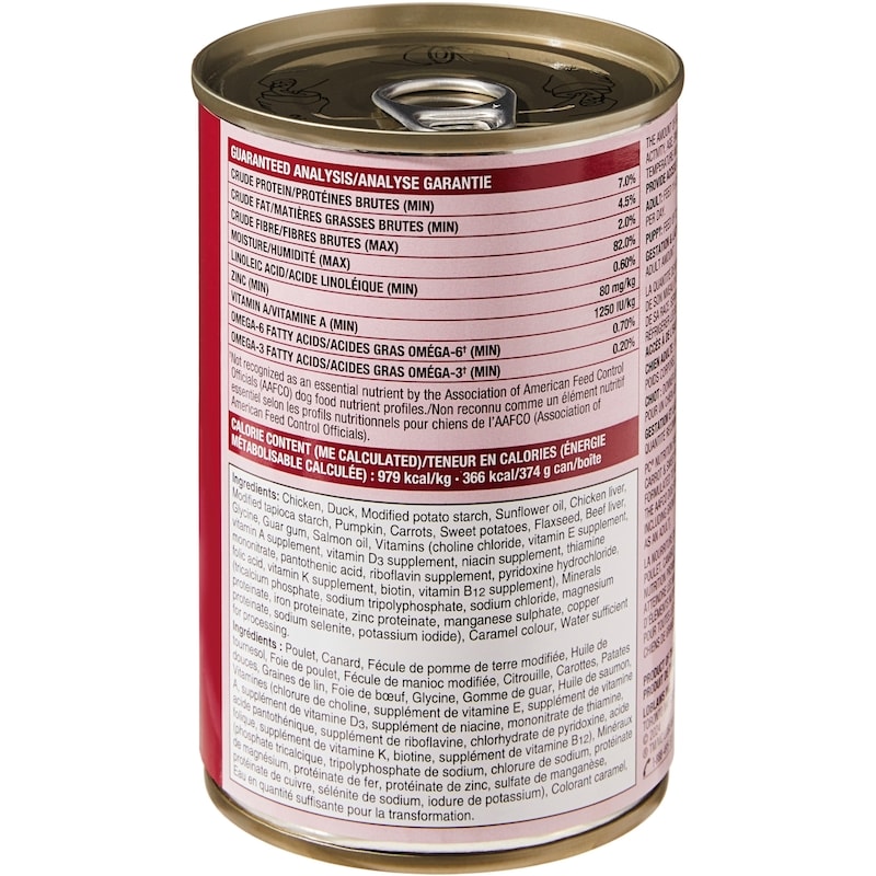 Nutrition First Chicken, Duck, Pumpkin, Carrot, and Sweet Potato Stew Premium Dog Food