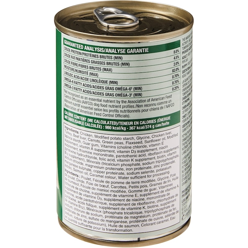 Nutrition First Chicken, Turkey, and Vegetable Dinner in Gravy Premium Dog Food