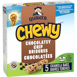 Quaker Chewy Granola Bars - Chocolatey Chip 120 g, $3.16/100g