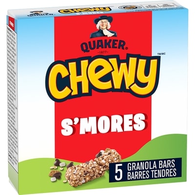 Quaker Chewy S'mores Granola Bars 120 g, $3.16/100g