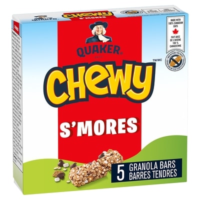 Quaker Chewy S'mores Granola Bars 120 g, $3.08/100g