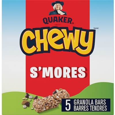 Quaker Chewy Granola Bars - S'mores 120 g, $2.29/100g