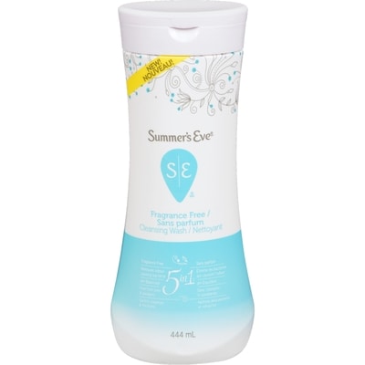 Summer's Eve Cleansing Wash Fragrance Free 444 ml, $2.36/100ml