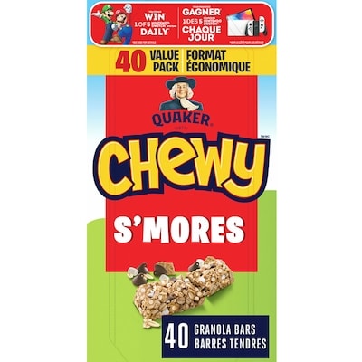Quaker Chewy Smores Bar    960 g, $1.49/100g