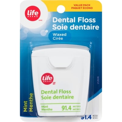 Life LB SOIE DENTAIRE CIREE MNTH 1 ea, 4,79 $/1ch