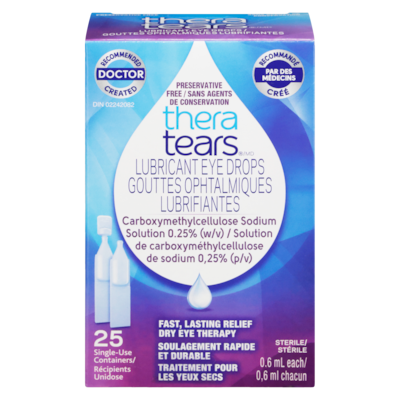 Thera Tears THERA TEARS YEUX DOSE UNIQ 25 ea, 0,58 $/1ch