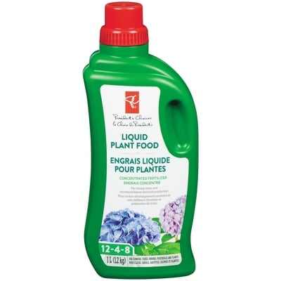 President's Choice Liquid Plant Food 12-4-8, 1L 1 ea, $10.00/1ea