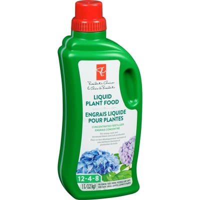 Engrais liquide pour plantes 12-4-8, 1L