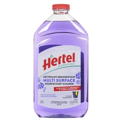 Hertel All-Purpose Disinfectant Lavender  1.4 l, $0.32/100ml