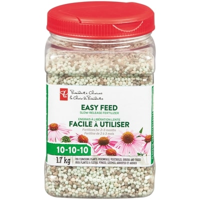 le Choix du Président Engrais à liberation lente facile à utiliser 10-10-10, 1,7kg 1 ea, 15,00 $/1ch