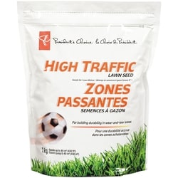 President's Choice High Traffic Lawn Seed, 1kg 1 ea, $12.00/1ea