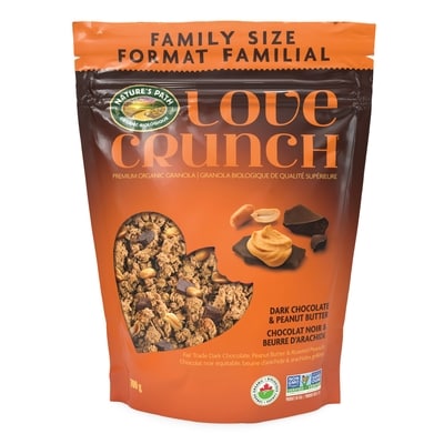 Nature’s Path Granola biologique Chocolat noir et beurre d’arachide 700 g, 2,07 $/100g