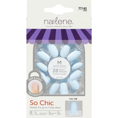 Nailene So Chic Nails Medium 77143 1 ea, $9.99/1ea
