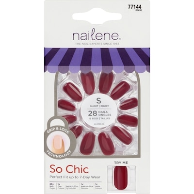Nailene So Chic Nails Short 77144 1 ea, $9.99/1ea