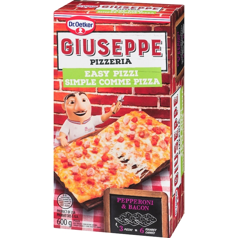 Giuseppe Pizzeria Easy Pizzi Pepperoni & Bacon
