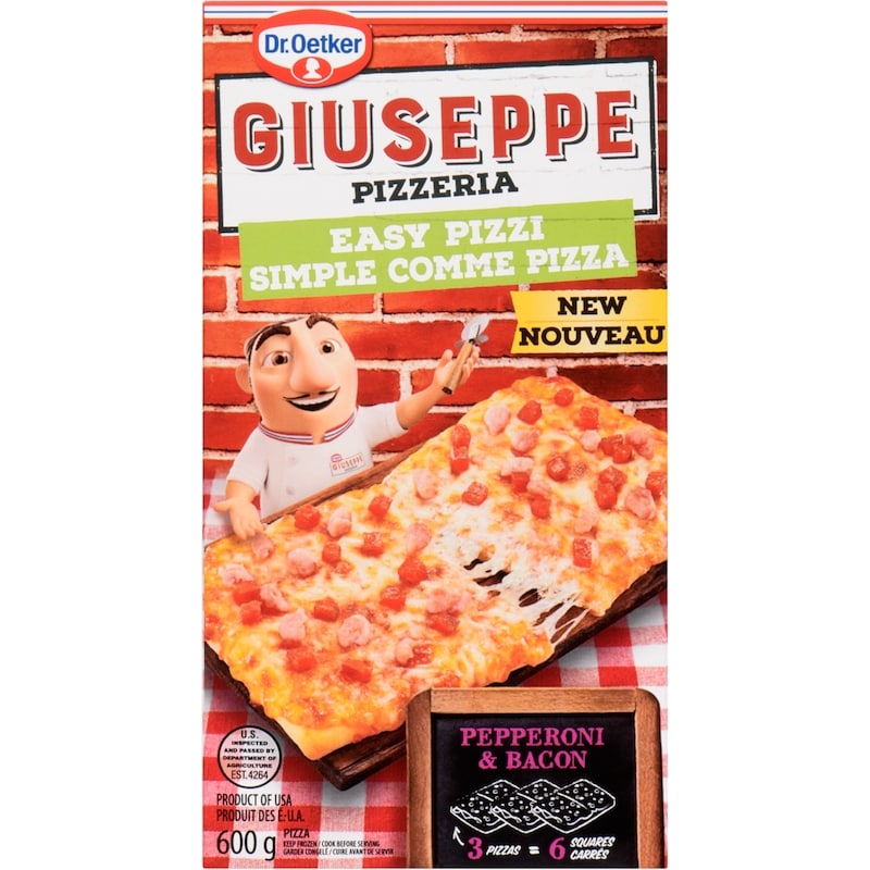Giuseppe Pizzeria Easy Pizzi Pepperoni & Bacon