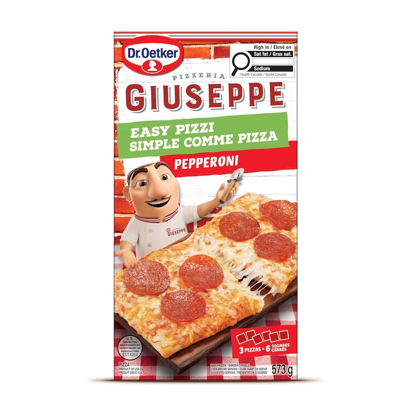 Dr Oetker Giuseppe Pizzeria Easy Pizzi Pepperoni - 3x573.0 g | Zehrs