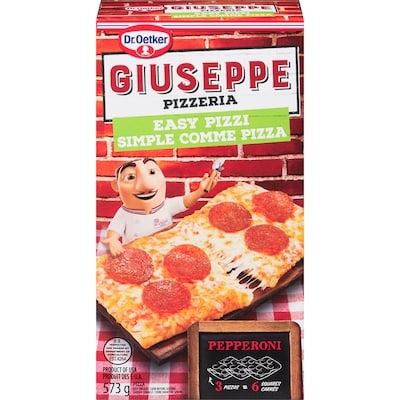 Dr. Oetker Giuseppe Pizzeria Simple Comme Pizza Pepperoni 3x186.0 g, 0,41 $/100g