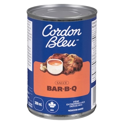 Cordon Bleu CORDON BLEU SAUCE BBQ 398 ml, 0,70 $/100ml