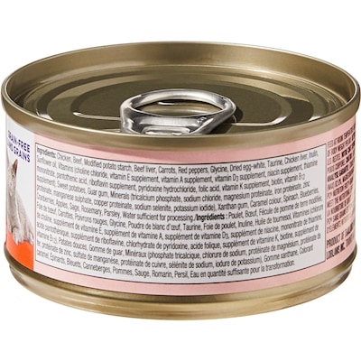 Nutrition First Chicken, Beef, and Vegetable Stew Premium Cat Food