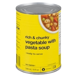 Rich & Chunky Vegetable with Pasta Soup