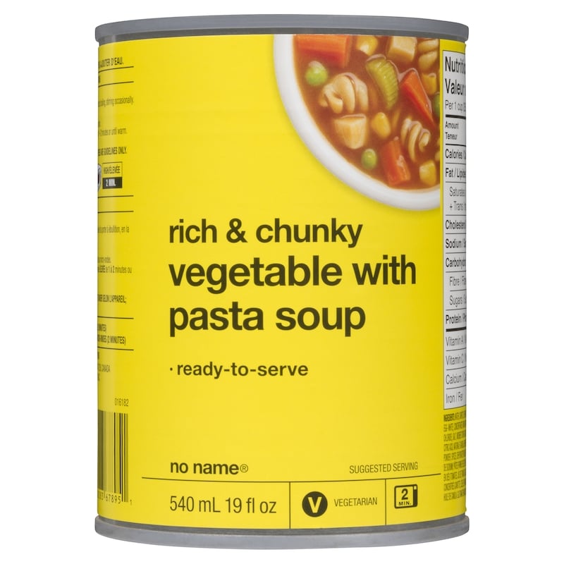 Rich & Chunky Vegetable with Pasta Soup