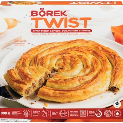 Trio Börek Twist Ground Beef & Spices Family Size 908 g, $1.65/100g