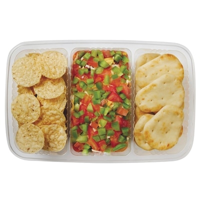 null Fiesta Dip with Naan and Chips 720 g, $2.22/100g