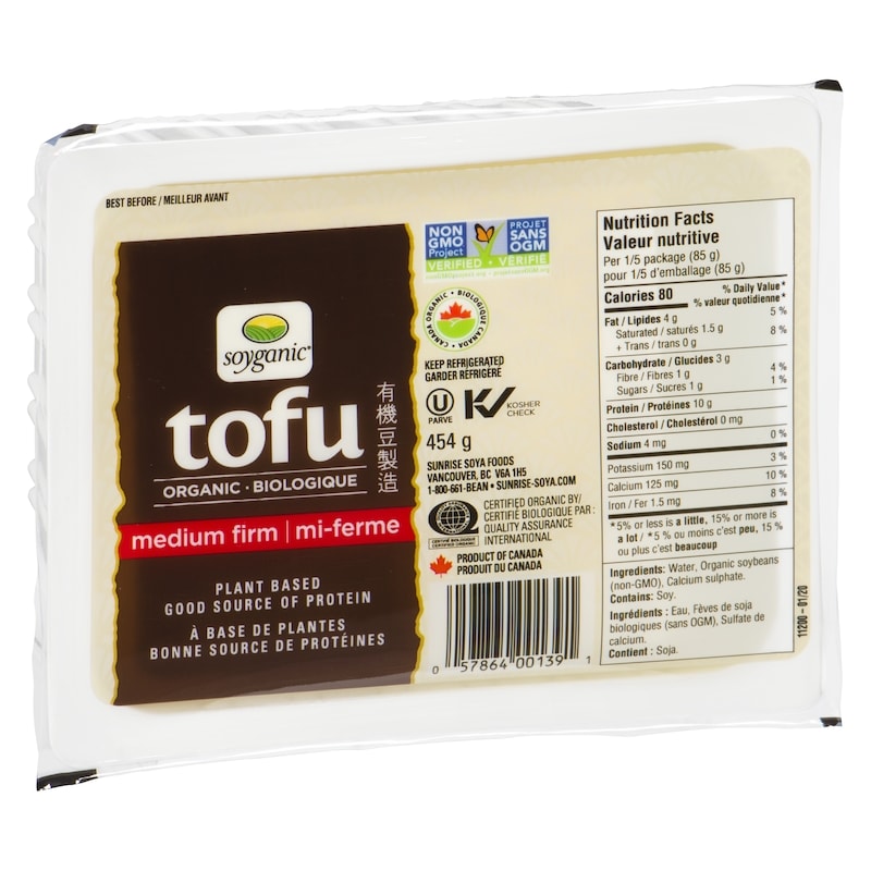 Medium Firm Organic Tofu