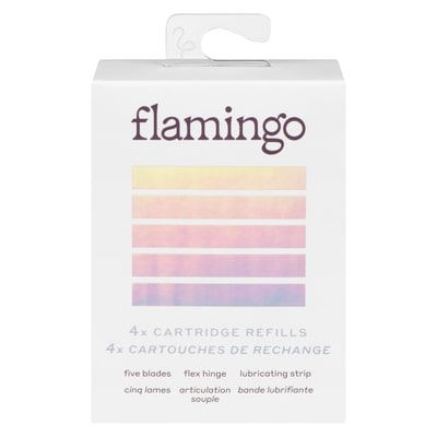 Flamingo Razor Blades - 4ct 4 ea, $3.75/1ea