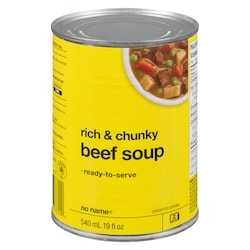 Rich & Chunky Beef Soup