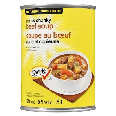 Soupe au bœuf riche et copieuse