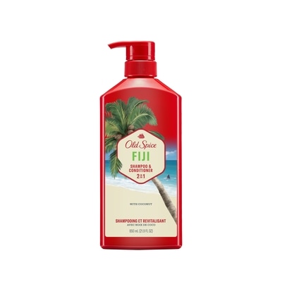 Old Spice 2 in 1 Shampoo and Conditioner, Fiji 650 ml, $1.84/100ml