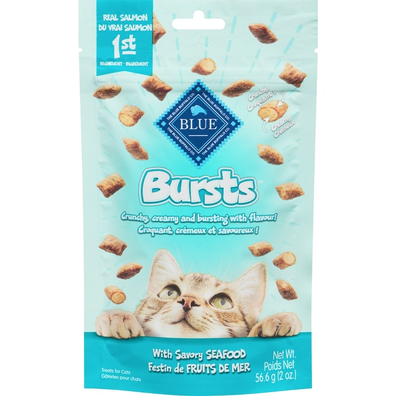 Bursts Seafood Cat Treats 