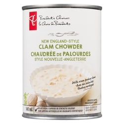 President's Choice New England-Style Clam Chowder - 540 ml