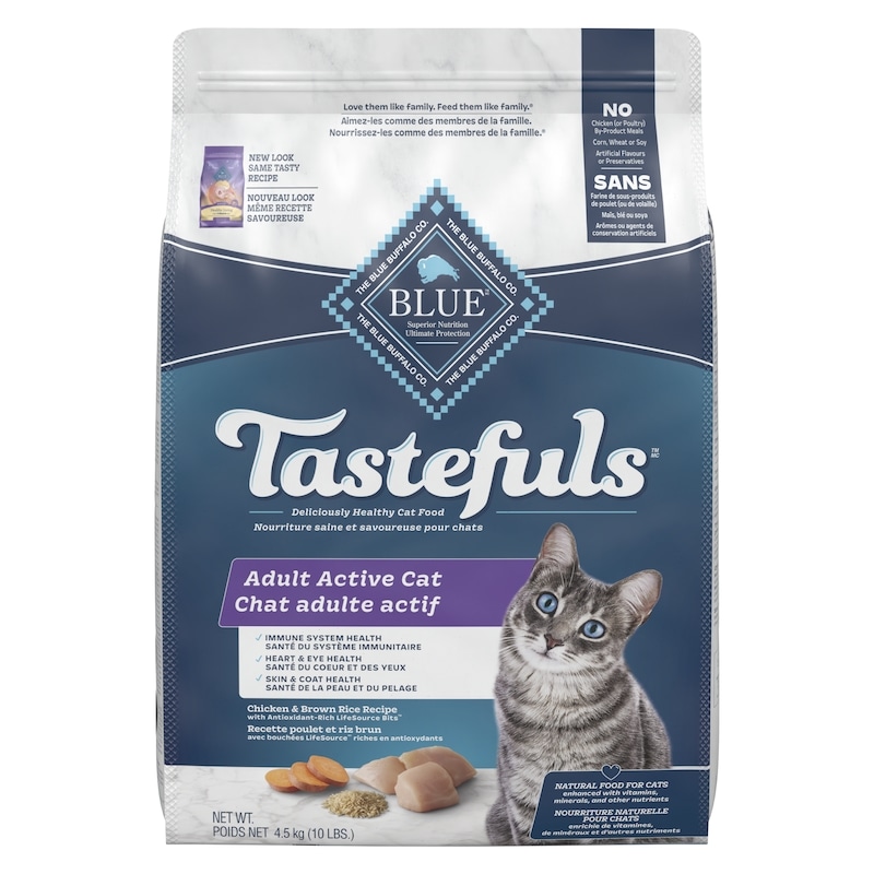 Tastefuls Adult Active Cat Chicken & Brown Rice Dry Cat Food